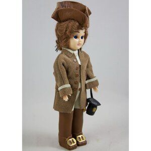 Vintage 1970's-80's Carlson Costumed Doll Paul Revere 8-114 7.5" Tall